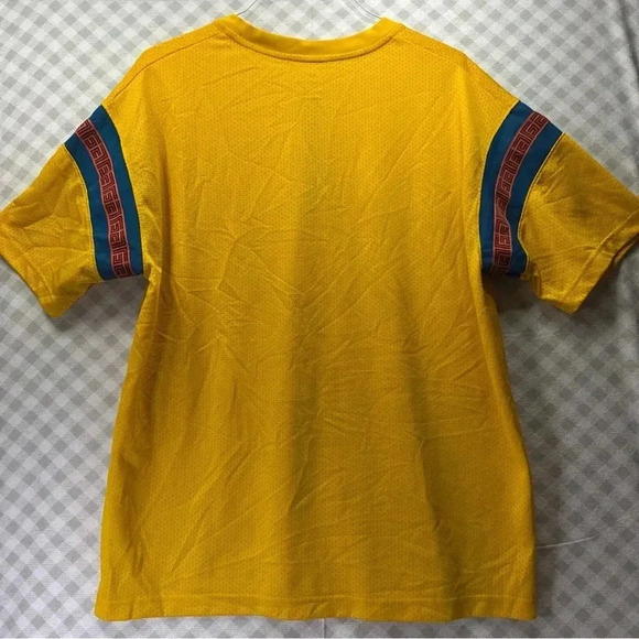 Nike Giannis Basketball Mesh 1/4 Zip Shirt Dri-Fit Yellow Men's Large - Picture 2 of 7